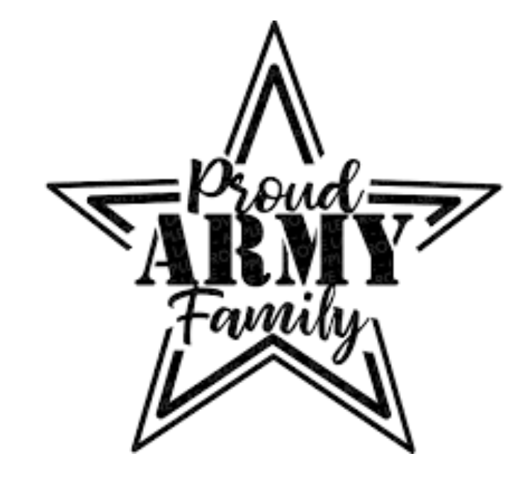 Proud Army Family Logo